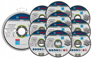 BOSCH TARCZA DO METALU INOX 115x1mm x 10szt.