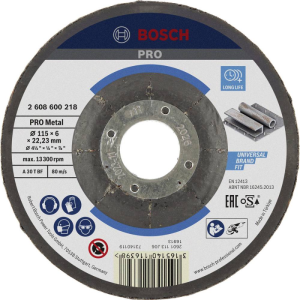 BOSCH TARCZA DO SZLIFOWANIA METALU 115 x 6,0
