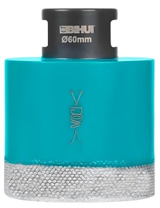 BIHUI Otwornica diamentowa, koronka TURBO do gresu M14, 60 mm 