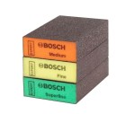 BOSCH GĄBKA SZLIFIERSKA ŚCIERNA ZESTAW PROFI 3 szt  EXPERT S471 