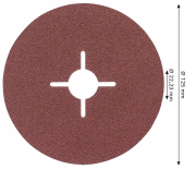 Tarcza fibra do szlifiwania metalu 125mm G80 2608605477.png