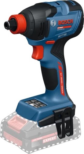 Wielozadaniowy klucz udarowy 18V Bosch EXPERT EXDX 18V-210 z podwójnym uchwytem 1/4'' i 1/2''