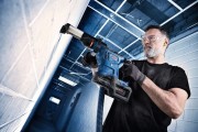 Precyzyjne wiercenie otworów w murze ceglanym narzędziem Bosch EXPERT EXBH 18V-32F
