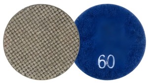 BIHUI Mini pad galwanizowany do polerowania 50 mm, G60