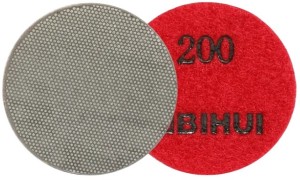 BIHUI Mini pad galwanizowany do polerowania 50 mm, G200