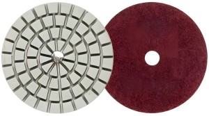 BIHUI Mini pad do polerowania na mokro 50 mm, G400