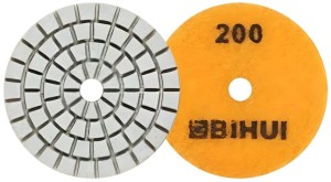 BIHUI Mini pad do polerowania na mokro 50 mm, G200