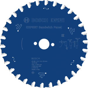 BOSCH  TARCZA WIDIOWA Expert for Sandwich  165 mm  Panel 