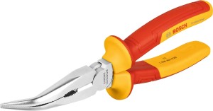 BOSCH Szczypce długie (zagięte 40°), izolowane, VDE, profesjonalne 200 mm