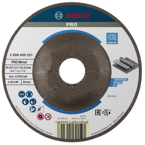 BOSCH TARCZA DO CIĘCIA METALU 125 x 2,5 mm
