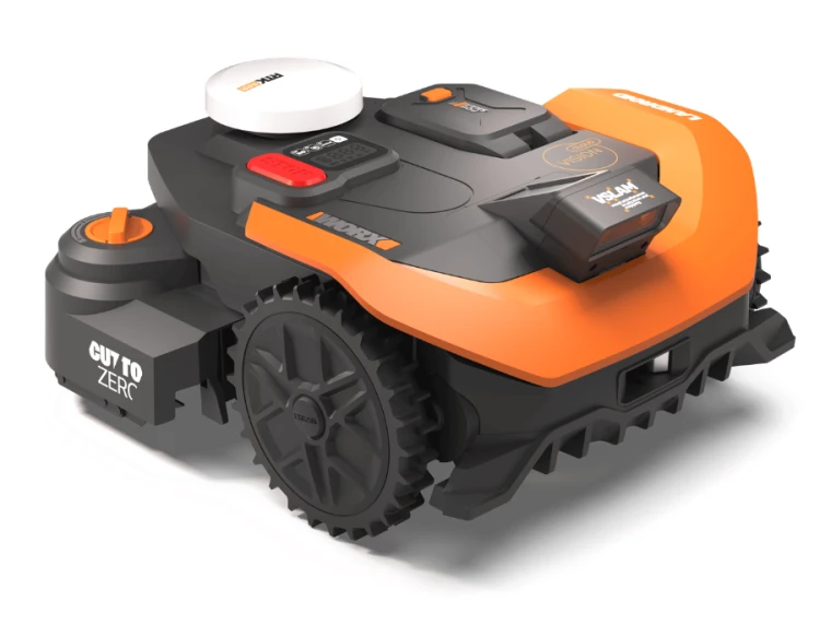 Robot koszący Worx Landroid Vision L WR312E z technologią nawigacji RTK Cloud i V-SLAM do ogrodów 1200 m2