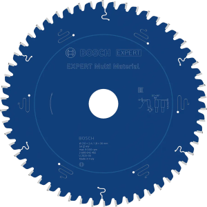 BOSCH TARCZA PIŁA EXPERT MULTI MATERIAL 210 x 30mm 54z Aluminium Płyty