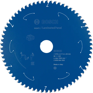 BOSCH TARCZA PIŁA WIDIOWA EXPERT FOR LAMINATED PANEL 216x30 66z
