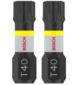 BOSCH BIT UDAROWY KOŃCÓWKA PRO IPMACT T40 25mm 2szt.