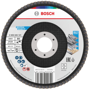 BOSCH TARCZA LISTKOWA LAMELKA DO METALU 125mm G80