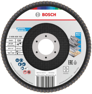 BOSCH TARCZA LISTKOWA LAMELKA DO METALU 125mm G120