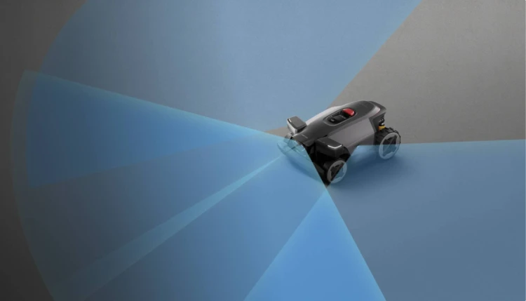 Robot koszący Roborock RockMow Z115 system nawigacji satelitarnej Sentisphere bez kabla w ziemi
