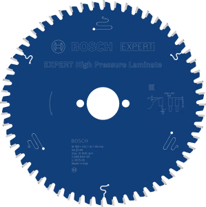 BOSCH PIŁA EXPERT DO CIĘCIA PŁYT HPL TRESPA 190x2,6x30