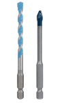 BOSCH ZESTAW 2 WIERTEŁ EXPERT HEX-9 Hard Ceramic i Multi Construction 6 mm