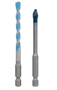 BOSCH ZESTAW 2 WIERTEŁ EXPERT HEX-9 Hard Ceramic i Multi Construction 6 mm