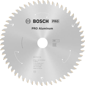  BOSCH TARCZA PIŁA WIDIOWA PRO PRO ALUMINIUM 165mm x 20 54z do aluminium