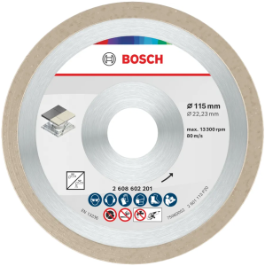 BOSCH TARCZA DIAMENTOWA 115 x 22,2 CERAMIC płytek