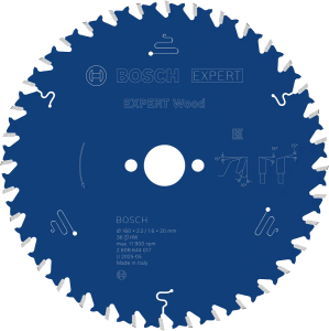 BOSCH TARCZA WIDIOWA Expert for Wood 160 x 20mm 36z Laminat