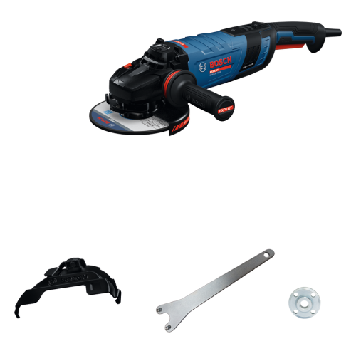 Szlifierka kątowa 180 mm Bosch EXPERT EXWS30-180B z kluczem i nakrętkami