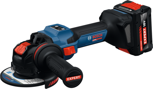 Bezszczotkowa szlifierka kątowa 18V Bosch EXPERT EXWX18V-15S z systemem mocowania X-LOCK