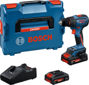 Zestaw Bosch EXPERT EXSR18V-90 akumulatorowa zakrętarka udarowa z 2 akumulatorami 18V, ładowarką i walizką