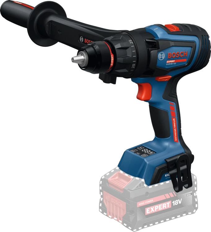Wiertarko-wkrętarka 18V Bosch EXPERT EXSR18V-150 z rękojeścią boczną