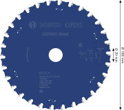 Zęby z węglika Microteq HLTCG o neutralnym kącie natarcia 0° tarczy do stali Bosch 160 mm