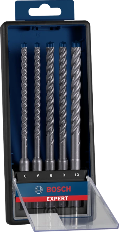 Zestaw 5 szt. wierteł do betonu zbrojonego Bosch EXPERT SDS Plus-7X 2608900198
