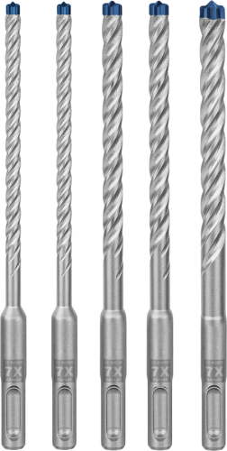 Zestaw 5 wierteł SDS-Plus Bosch EXPERT w rozmiarach 6, 6, 8, 8, 10 mm