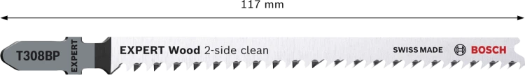 Chwyt teowy typu T brzeszczotu do wyrzynarek Bosch Expert Wood T 308 BP