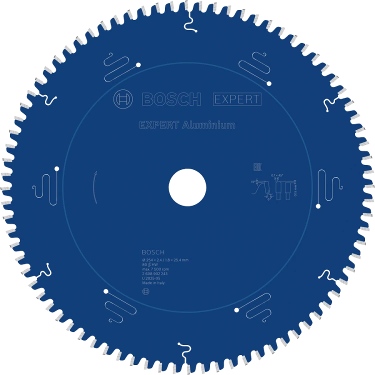 Tarcza Piła Widiowa BOSCH EXPERT Aluminium 254x30mm 80z