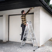 Drabina HOME aluminiowa 3-elementowa 3x6 szczebli-.jpg