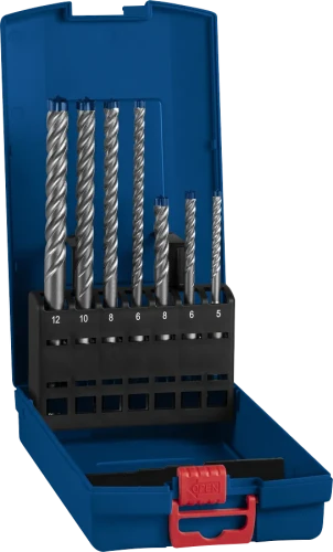 Zestaw 7 szt. wierteł do betonu zbrojonego Bosch EXPERT SDS Plus-7X 2608900195