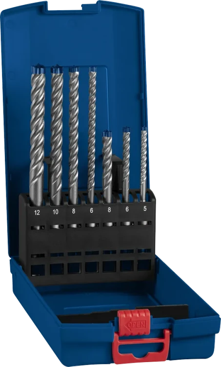 Zestaw 7 szt. wierteł do betonu zbrojonego Bosch EXPERT SDS Plus-7X 2608900195