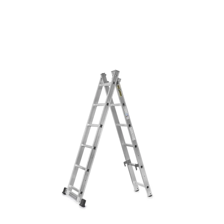 Aluminiowe stężenia stabilizujące konstrukcję minirusztowania Drabest HOME 2x6