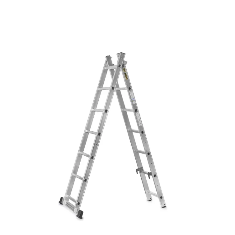 Aluminiowe stężenia stabilizujące i usztywniające konstrukcję rusztowania Drabest 2x7
