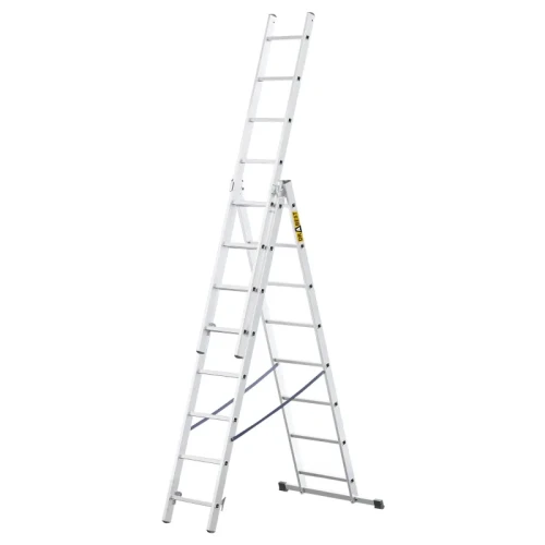 Drabina aluminiowa 3-elementowa 3x8 Drabest HOME wielofunkcyjna z hakiem DR-AL-DW-HOME-3X8+H