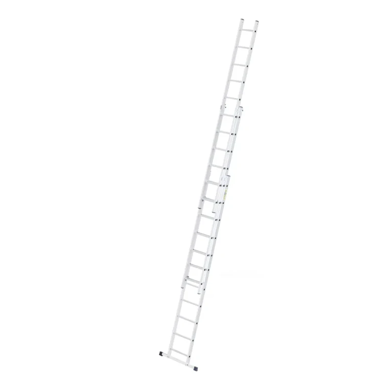 Drabina aluminiowa przystawna 3-sekcyjna Drabest HOME 3x11 o wysokości roboczej do 6,55 m