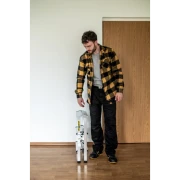 Antypoślizgowe ryflowane stopnie aluminiowe o szerokości 8 cm Drabest DR-AL-DD3-HOME-CZ
