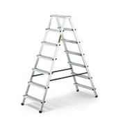 Drabina aluminiowa dwustronna 7-stopniowa domowa Drabest DR-AL-DD7-HOME-CZ
