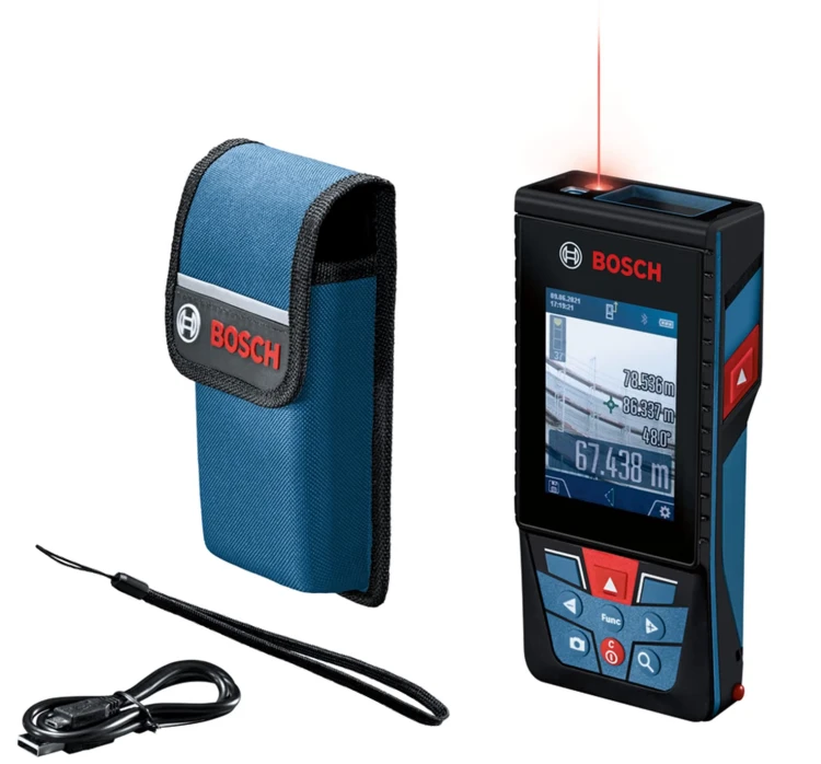 BOSCH GLM 150-27 C + futerał i kabel zasilajacy usb-c