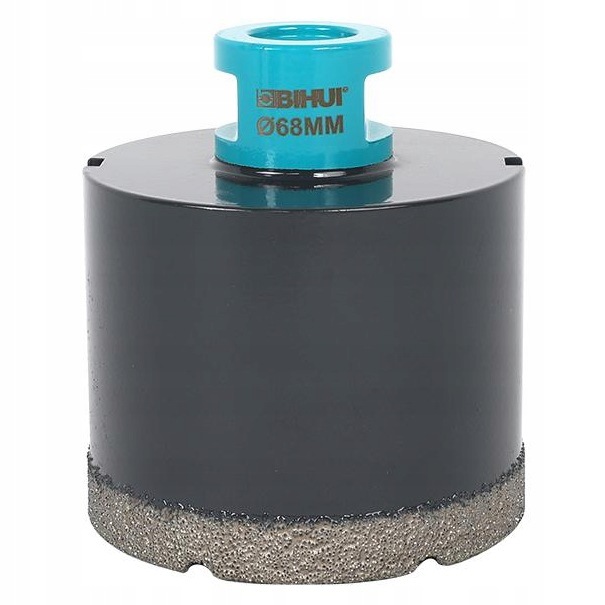 BIHUI Otwornica diamentowa do pracy na sucho M14, 68 mm DBDF68