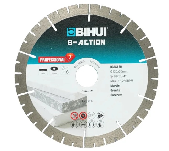 BIHUI Tarcza diamentowa B-ACTION, do maszyny automatycznej 130 mm DCBS130