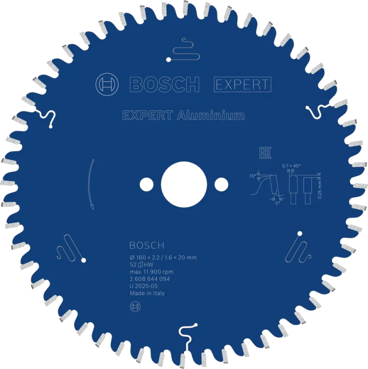Tarcza Bosch expert do aluminium 160mm 2608644094.webp