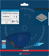 Oryginalne opakowanie tarczy tnącej Bosch Expert Fibre Cement 160 mm nr 2608644121